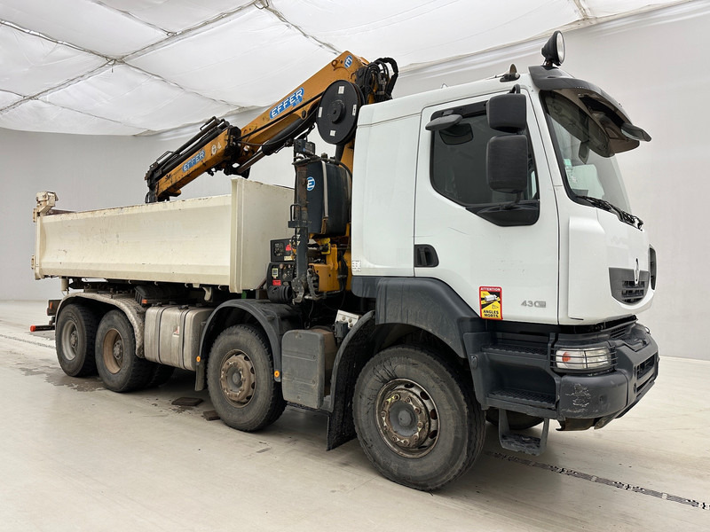 Renault Kerax 430 DXi - 8x4 - Camión volquete, Camión grúa: foto 3 Renault Kerax 430 DXi - 8x4 - Camión volquete, Camión grúa: foto 3