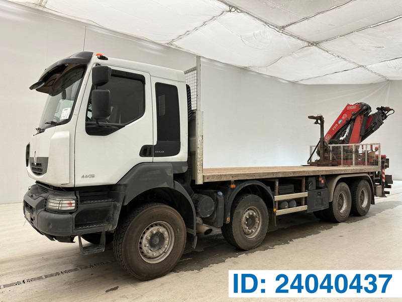 Renault Kerax 460 DXi - 8x4 - Camión caja abierta, Camión grúa: foto 1 Renault Kerax 460 DXi - 8x4 - Camión caja abierta, Camión grúa: foto 1