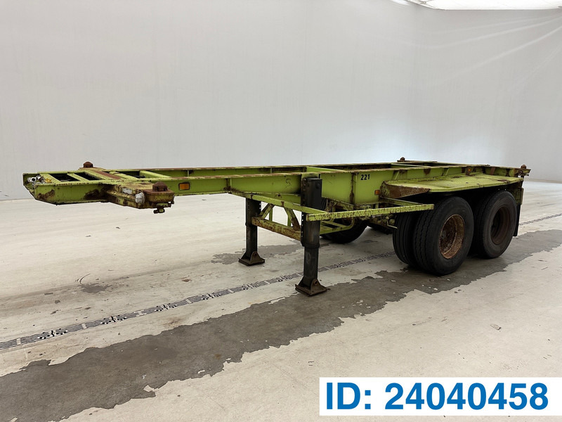 Van Hool Skelet 20 ft - Semirremolque portacontenedore/ Intercambiable: foto 1 Van Hool Skelet 20 ft - Semirremolque portacontenedore/ Intercambiable: foto 1