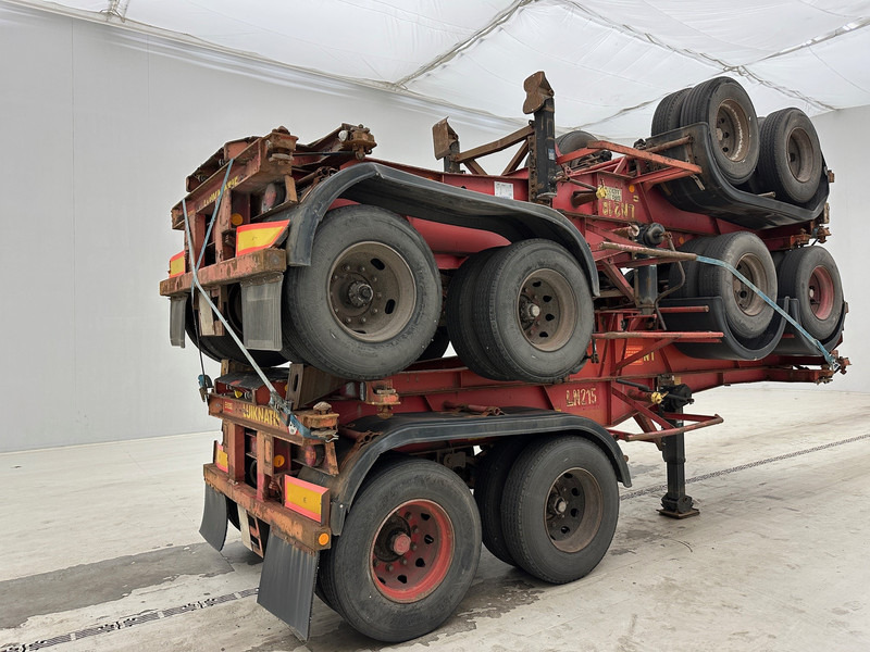 Van Hool Stack 4 x skelet 20 ft - Semirremolque portacontenedore/ Intercambiable: foto 5 Van Hool Stack 4 x skelet 20 ft - Semirremolque portacontenedore/ Intercambiable: foto 5