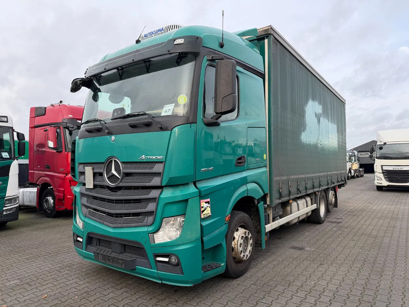 Mercedes-Benz Actros 2545 6X2 Retarder Euro 6 - Camión lona: foto 1 Mercedes-Benz Actros 2545 6X2 Retarder Euro 6 - Camión lona: foto 1