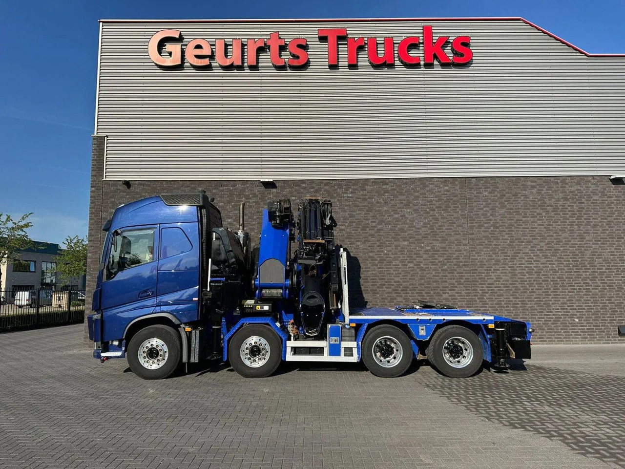 Cabeza tractora Volvo FH 540 8X4 TREKKER / BAKWAGEN MET PALFINGER PK13: foto 8