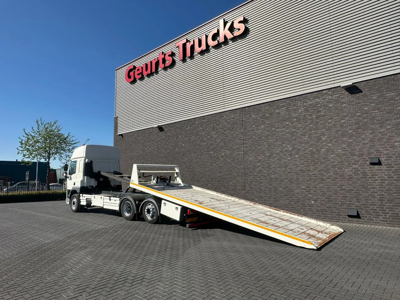 Camión portavehículos DAF CF 410 6X2 M4SN3 OPRIJWAGEN / MACHINE TRANSPORTER / PLATEAU: foto 11