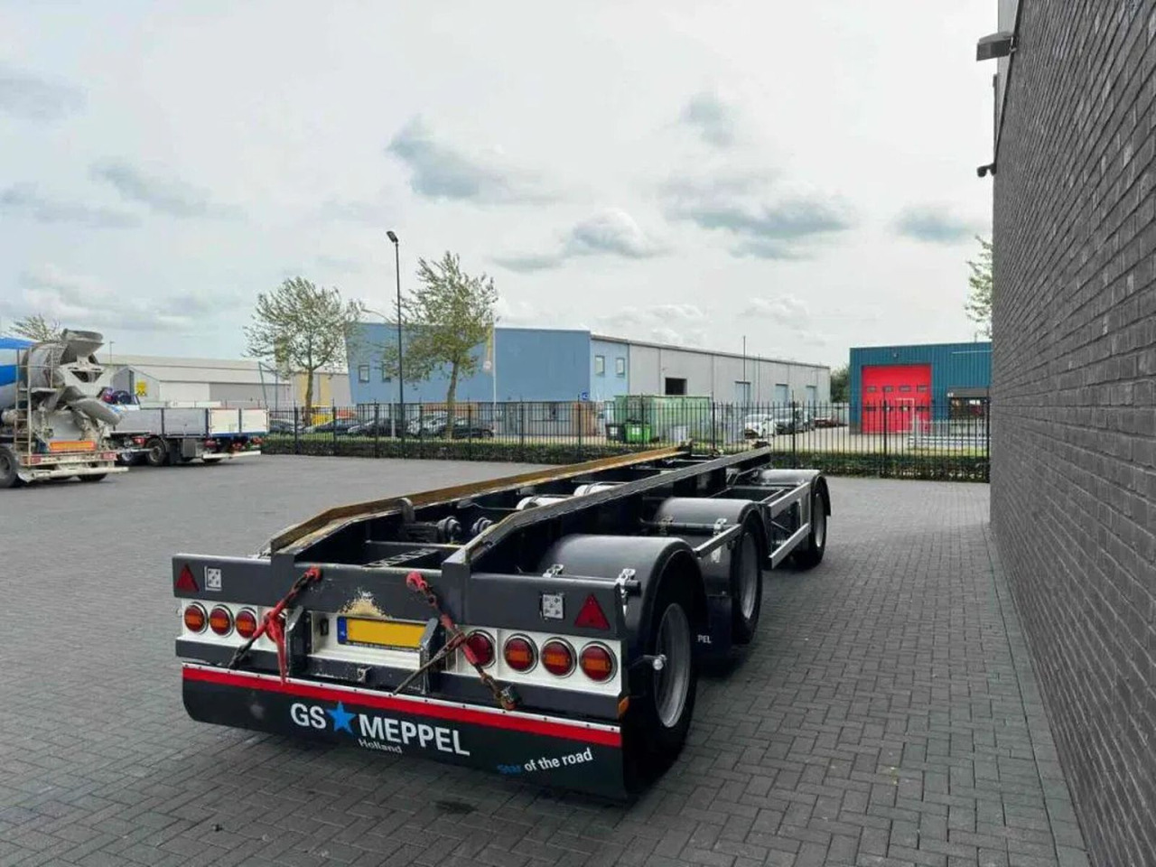 GS Meppel AC 3000 3-ASSIGE CONTAINER AANHANGER - Remolque multilift/ Portacontenedores de cadenas: foto 5 GS Meppel AC 3000 3-ASSIGE CONTAINER AANHANGER - Remolque multilift/ Portacontenedores de cadenas: foto 5