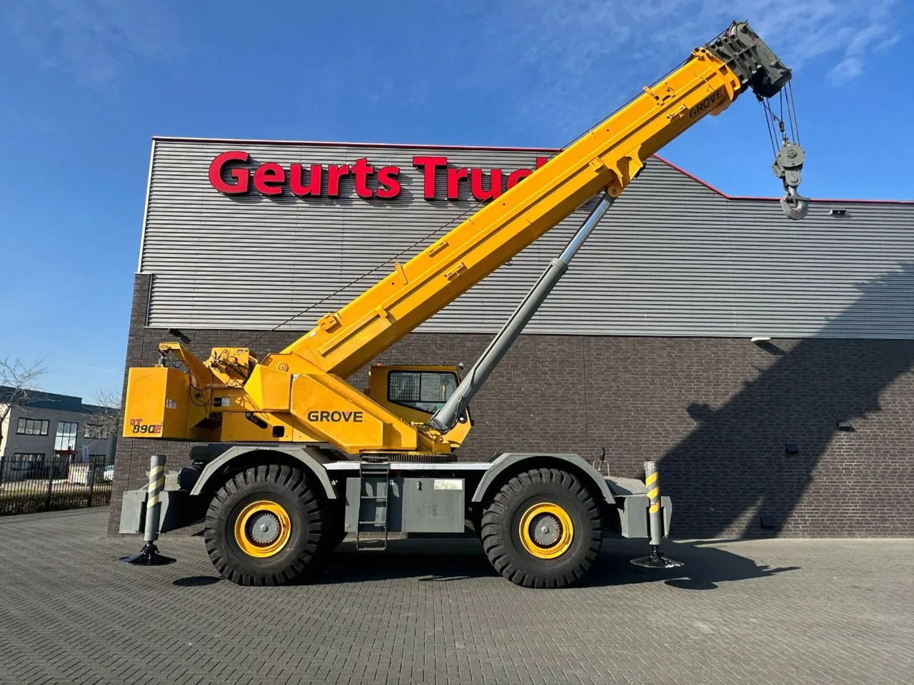 Grove RT890E ROUGH TERRAIN CRANE, CE-markering - Grúa torre: foto 4 Grove RT890E ROUGH TERRAIN CRANE, CE-markering - Grúa torre: foto 4