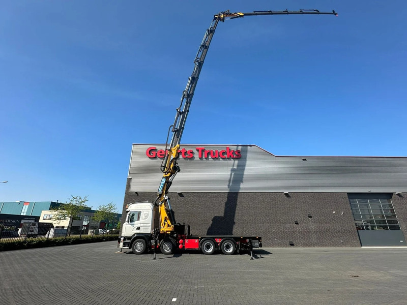 Scania G450 8X4 + EFFER 1255/8S + JIB 6S HD KRAAN/KRAN/CRANE/GRUA - Camión grúa: foto 3 Scania G450 8X4 + EFFER 1255/8S + JIB 6S HD KRAAN/KRAN/CRANE/GRUA - Camión grúa: foto 3