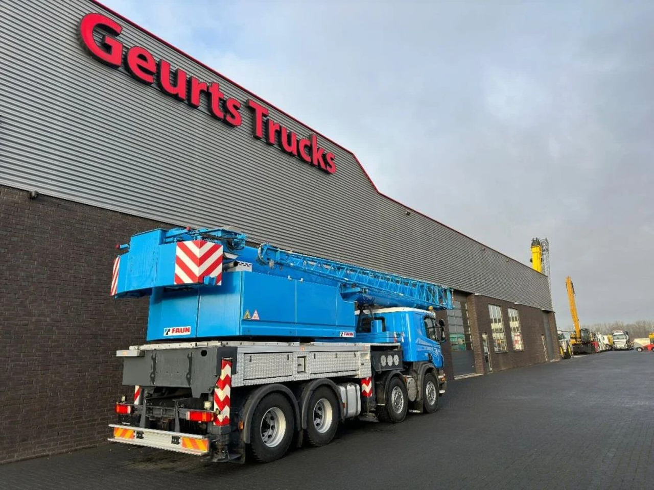 Scania P420 8X4 + FAUN HK 40 + JIB KRAAN/KRAN/CRANE/GRU - Camión grúa: foto 5 Scania P420 8X4 + FAUN HK 40 + JIB KRAAN/KRAN/CRANE/GRU - Camión grúa: foto 5