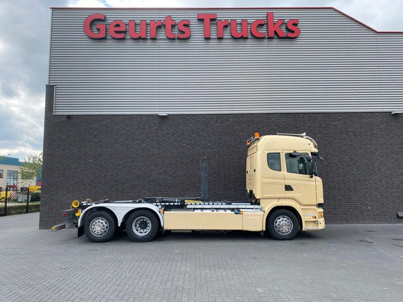 Scania R450 6X2 + PALFINGER HAAKARMSYSTEEM/ABROLLKIPPER/HOOKLIFT - Camión multibasculante: foto 5 Scania R450 6X2 + PALFINGER HAAKARMSYSTEEM/ABROLLKIPPER/HOOKLIFT - Camión multibasculante: foto 5