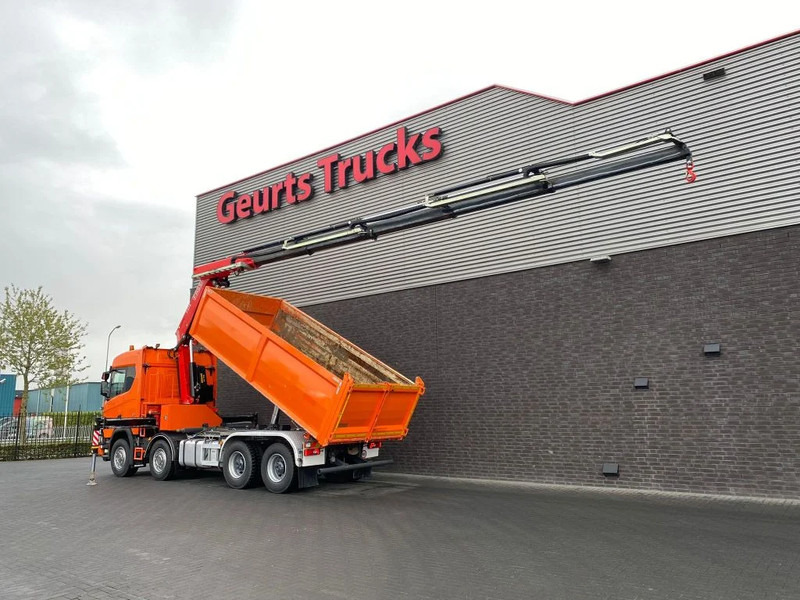 Scania R650 V8 NGS XT 8X4 + KIPPER + FASSI F275A.2.25 KRAAN/KRAN/CRANE/GRUA - Camión volquete, Camión grúa: foto 3 Scania R650 V8 NGS XT 8X4 + KIPPER + FASSI F275A.2.25 KRAAN/KRAN/CRANE/GRUA - Camión volquete, Camión grúa: foto 3