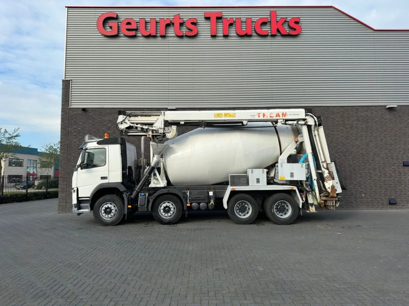 Volvo FM 410 8X4 + STETTER 9 M3 MIXER/MISCHER + THEAM 15 M TRANSPORTBAND/BELT - Camión hormigonera: foto 1 Volvo FM 410 8X4 + STETTER 9 M3 MIXER/MISCHER + THEAM 15 M TRANSPORTBAND/BELT - Camión hormigonera: foto 1