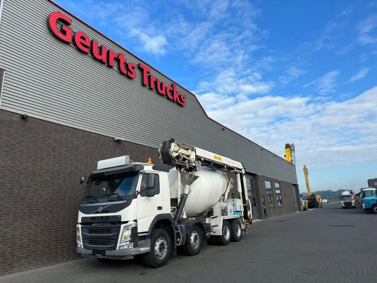 Volvo FM 410 8X4 + STETTER 9 M3 MIXER/MISCHER + THEAM - Camión hormigonera: foto 2 Volvo FM 410 8X4 + STETTER 9 M3 MIXER/MISCHER + THEAM - Camión hormigonera: foto 2