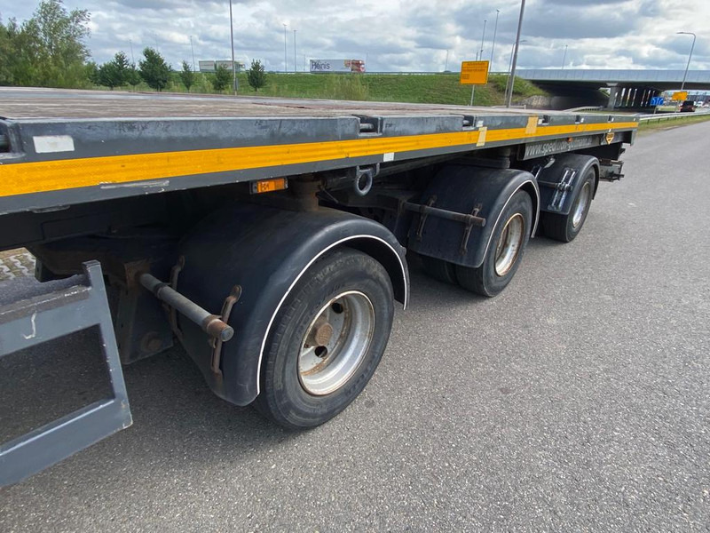 Semirremolque plataforma/ Caja abierta Broshuis trailer 3 -time extendable Windmill transporter: foto 10