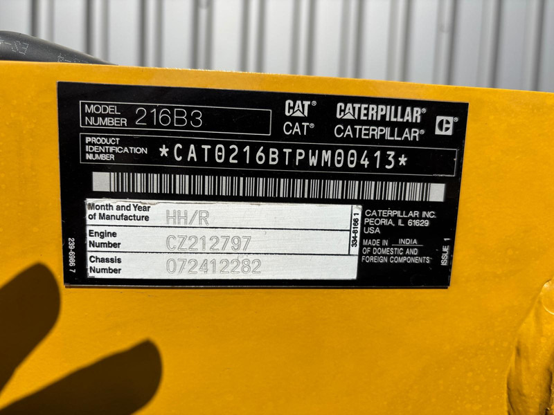 Leasing de Caterpillar 216B3 Caterpillar 216B3: foto 11