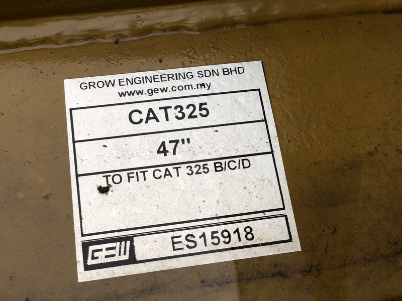 Caterpillar 325B/C/D Bucket - Cazo: foto 4 Caterpillar 325B/C/D Bucket - Cazo: foto 4
