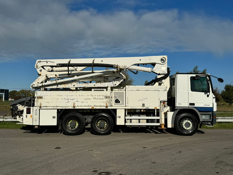 MERCEDESBENZ Actros 2632 6x4 with Putzmeister BSF 24-4 11 24m concrete pump - Bomba de hormigón: foto 5 MERCEDESBENZ Actros 2632 6x4 with Putzmeister BSF 24-4 11 24m concrete pump - Bomba de hormigón: foto 5