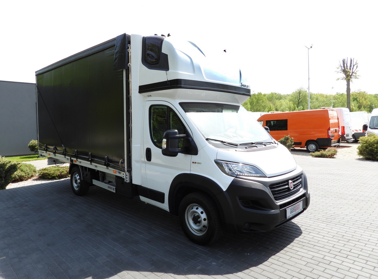FIAT DUCATO TARPAULIN 10 PALLETS WEBASTO CRUISE CONTROL AIR CONDITIONING LED LIGHTS PNEUMATICS 160HP - Furgoneta con lona: foto 4 FIAT DUCATO TARPAULIN 10 PALLETS WEBASTO CRUISE CONTROL AIR CONDITIONING LED LIGHTS PNEUMATICS 160HP - Furgoneta con lona: foto 4
