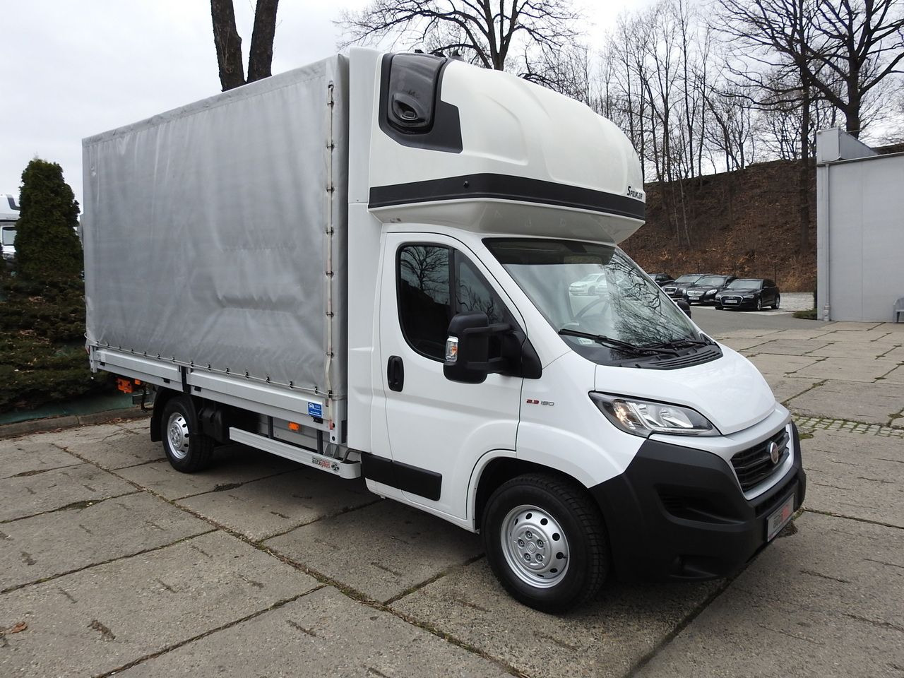 FIAT DUCATO TARPAULIN LIFT 8 PALLETS WEBASTO CRUISE CONTROL AIR CONDITIONING 150HP - Furgoneta con lona: foto 4 FIAT DUCATO TARPAULIN LIFT 8 PALLETS WEBASTO CRUISE CONTROL AIR CONDITIONING 150HP - Furgoneta con lona: foto 4