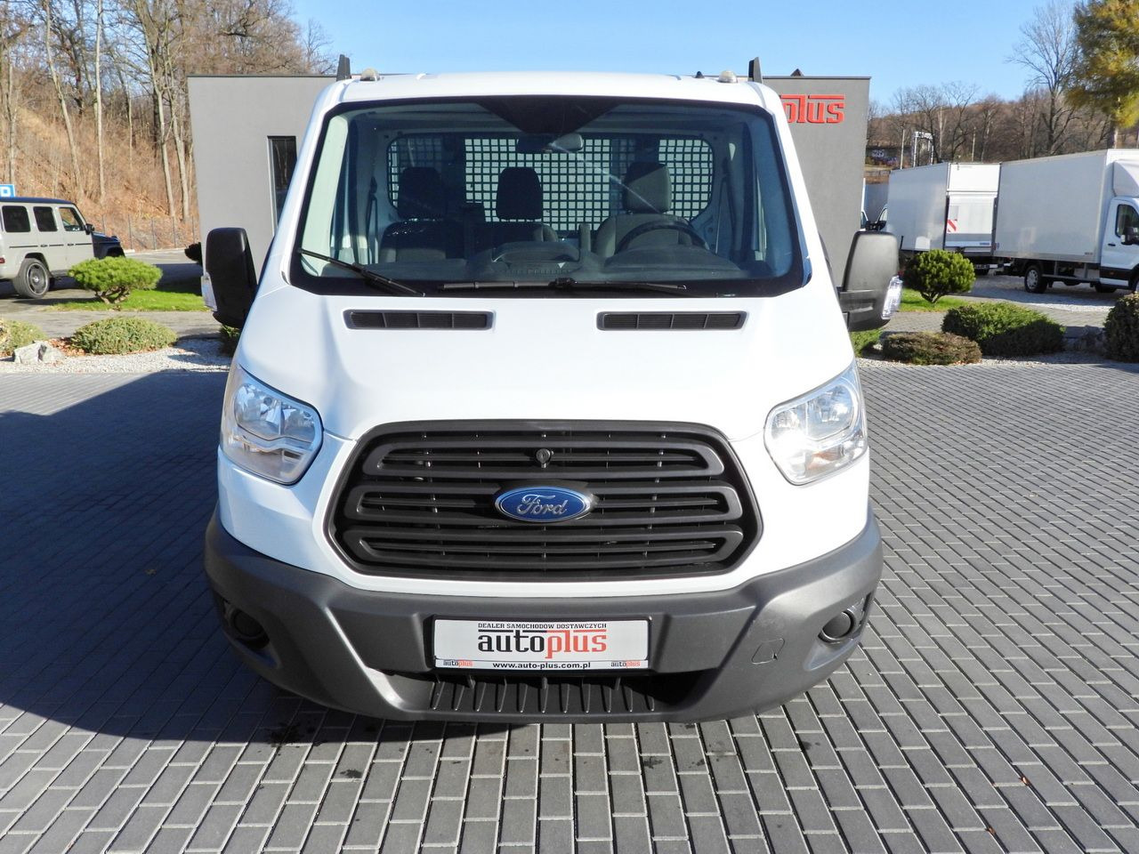 Furgoneta caja abierta FORD TRANSIT STAKE BODY 8 PALLETS TWIN WHEELS AIR CONDITIONING  155HP: foto 5