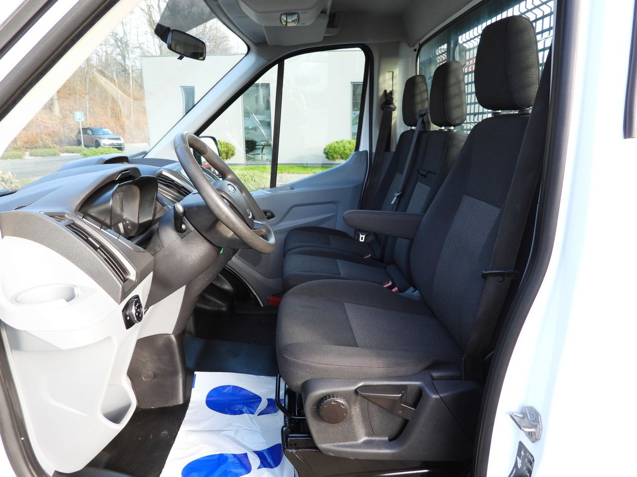 Furgoneta caja abierta FORD TRANSIT STAKE BODY 8 PALLETS TWIN WHEELS AIR CONDITIONING  155HP: foto 24