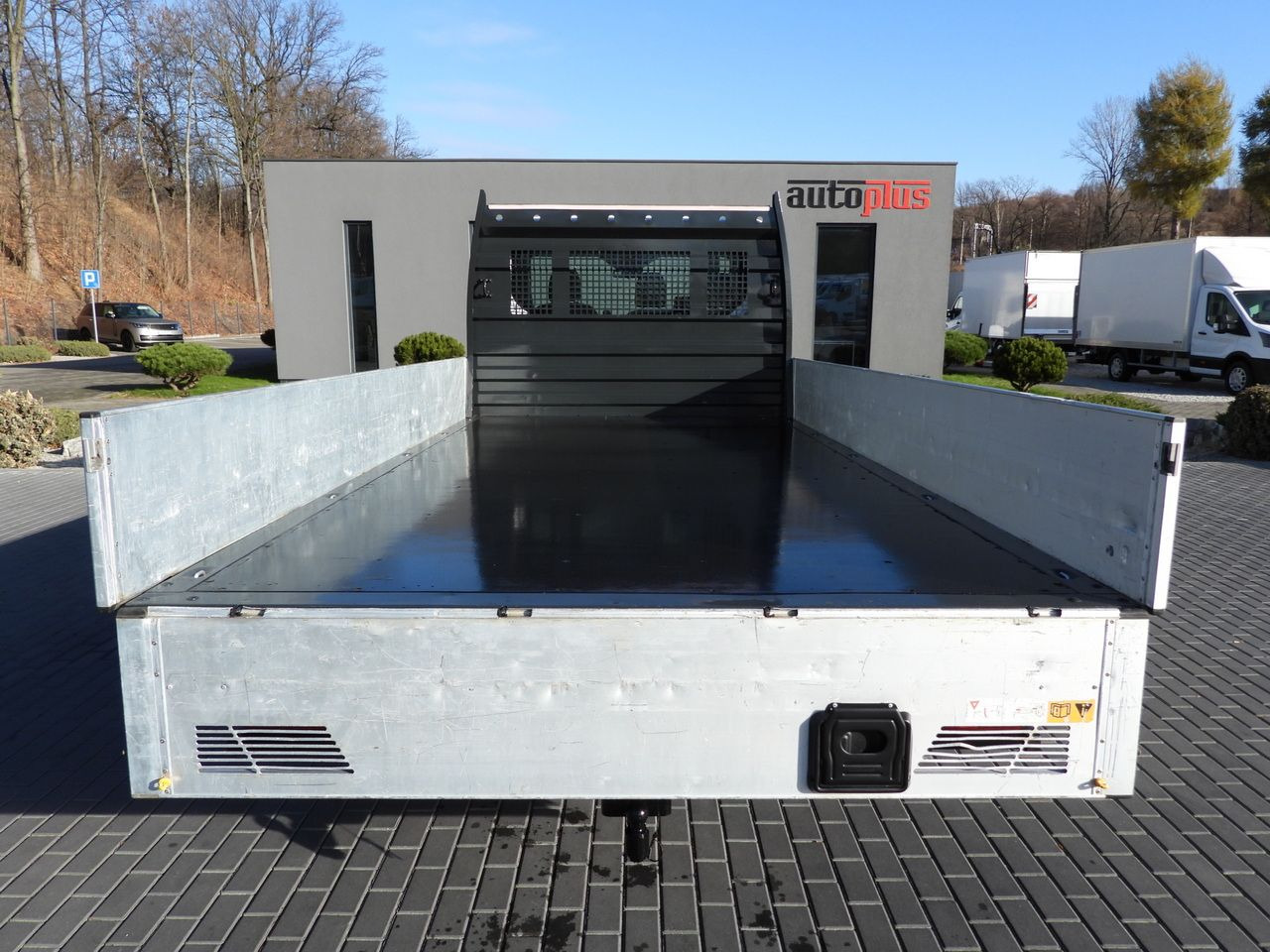 Furgoneta caja abierta FORD TRANSIT STAKE BODY 8 PALLETS TWIN WHEELS AIR CONDITIONING  155HP: foto 11