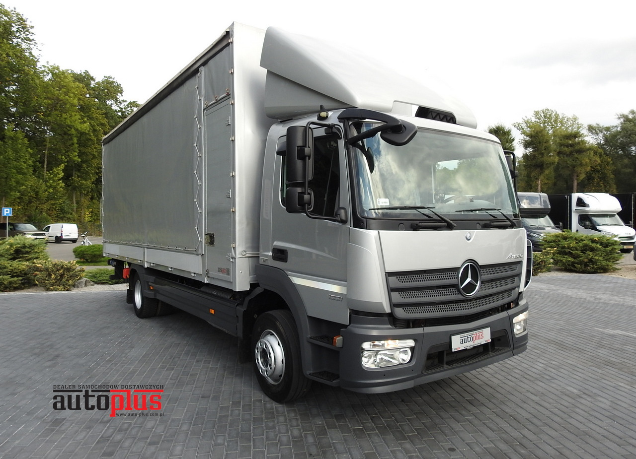 MERCEDES ATEGO 1221 TARPAULIN LIFT 16 PALLETS WEBASTO AIR CONDITIONING PNEUMATICS TWIN WHEELS 230HP - Furgoneta con lona: foto 1 MERCEDES ATEGO 1221 TARPAULIN LIFT 16 PALLETS WEBASTO AIR CONDITIONING PNEUMATICS TWIN WHEELS 230HP - Furgoneta con lona: foto 1