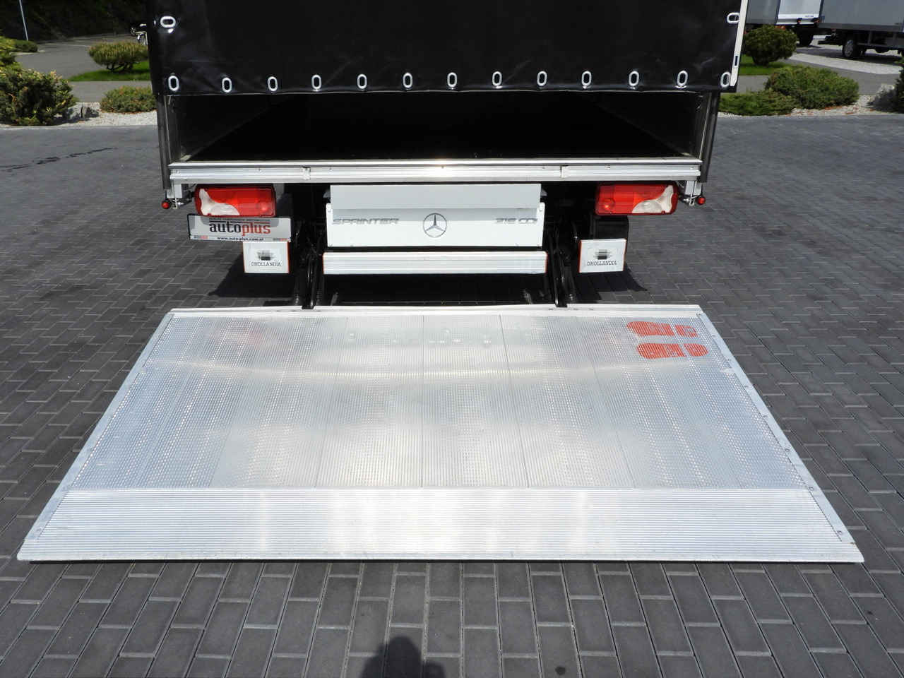 Furgoneta con lona MERCEDES SPRINTER 316 TARPAULIN LIFT 10 PALLETS WEBASTO CRUISE CONTROL PNEUMATICS AIR CONDITIONING  160HP: foto 26