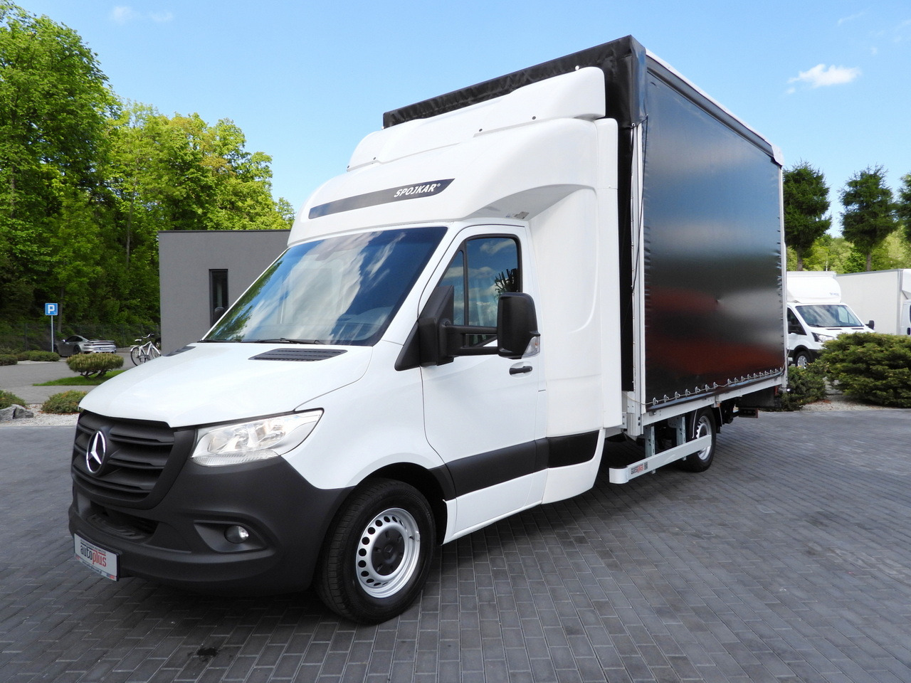 Furgoneta con lona MERCEDES SPRINTER 316 TARPAULIN LIFT 10 PALLETS WEBASTO CRUISE CONTROL PNEUMATICS AIR CONDITIONING  160HP: foto 6