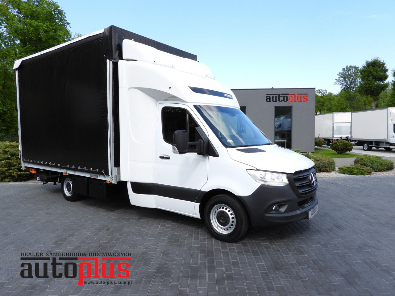 MERCEDES SPRINTER 316 TARPAULIN LIFT 10 PALLETS WEBASTO CRUISE CONTROL PNEUMATICS AIR CONDITIONING 160HP - Furgoneta con lona: foto 1 MERCEDES SPRINTER 316 TARPAULIN LIFT 10 PALLETS WEBASTO CRUISE CONTROL PNEUMATICS AIR CONDITIONING 160HP - Furgoneta con lona: foto 1