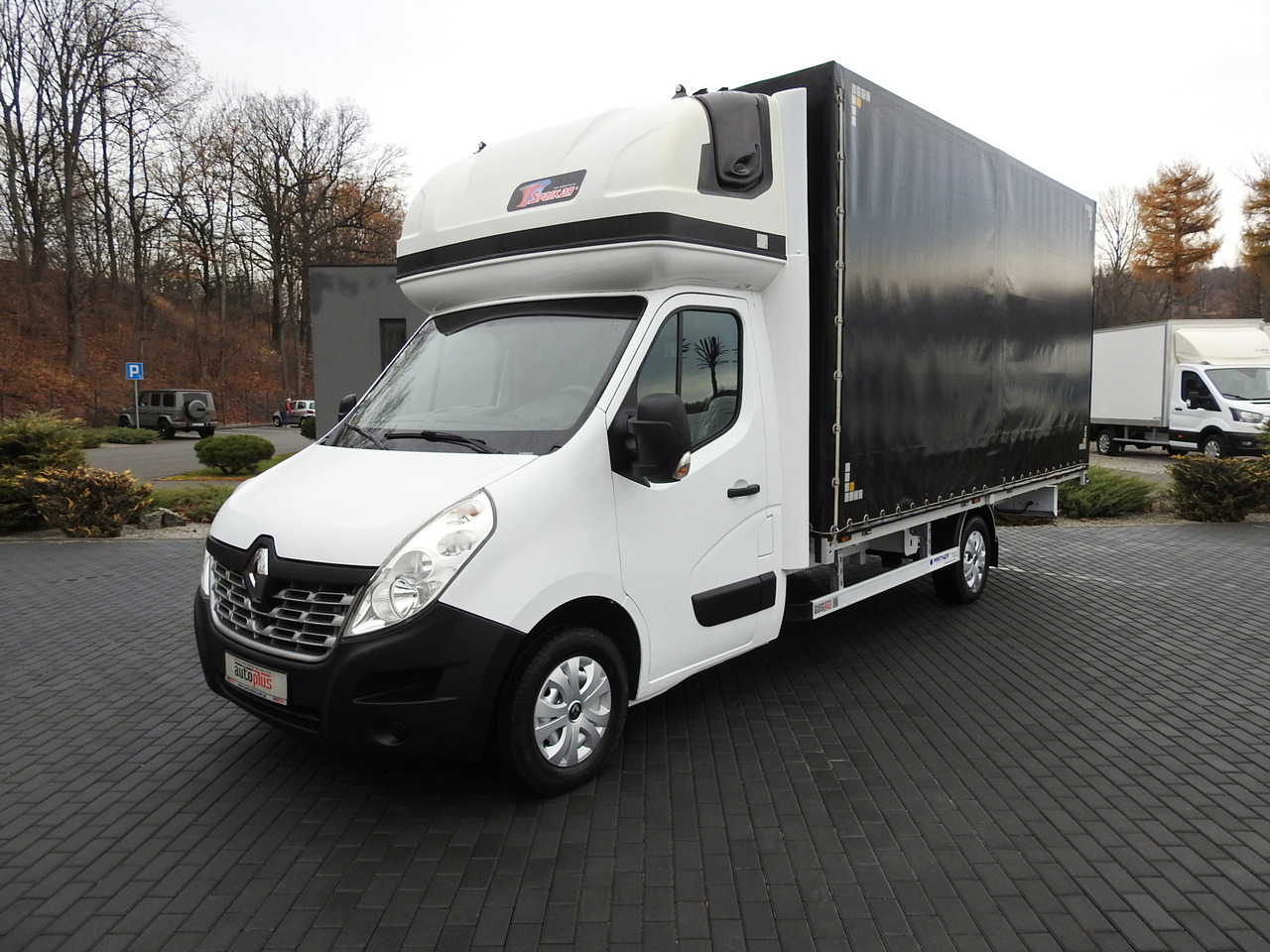 Furgoneta con lona RENAULT MASTER TARPAULIN 10 PALLETS WEBASTO CRUISE CONTROL AIR CONDITIONING  170HP: foto 18