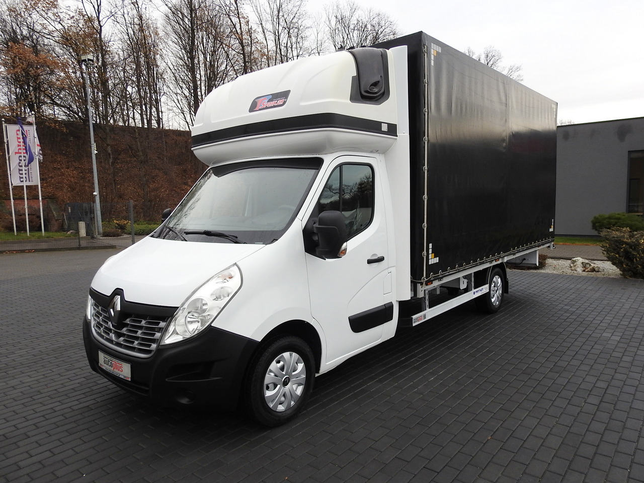 Furgoneta con lona RENAULT MASTER TARPAULIN 10 PALLETS WEBASTO CRUISE CONTROL AIR CONDITIONING  170HP: foto 6