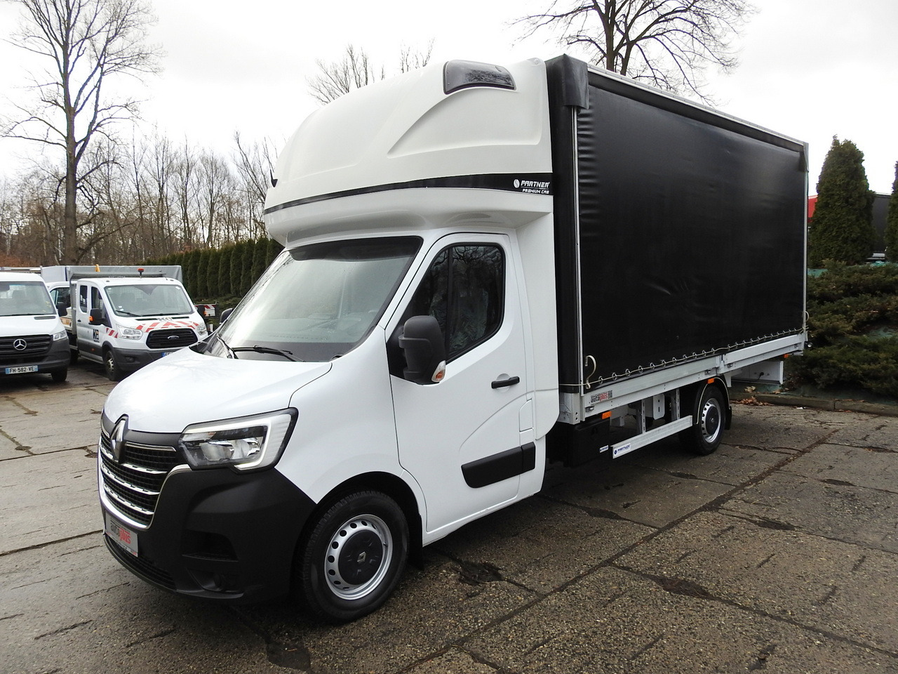Furgoneta con lona RENAULT MASTER TARPAULIN 10 PALLETS WEBASTO CRUISE CONTROL AIR CONDITIONING LED LIGHTS PNEUMATICS  165HP: foto 6