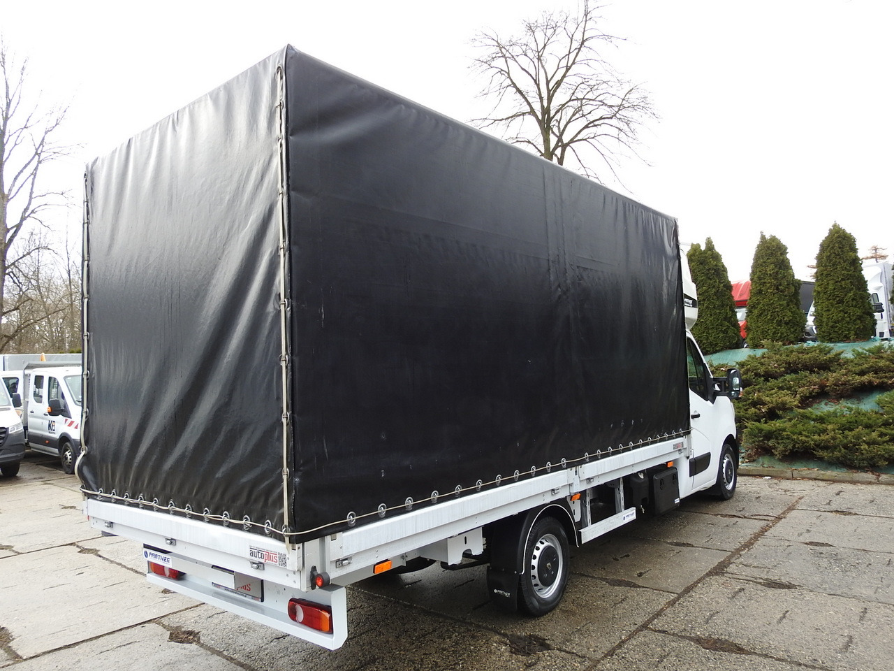 Furgoneta con lona RENAULT MASTER TARPAULIN 10 PALLETS WEBASTO CRUISE CONTROL AIR CONDITIONING LED LIGHTS PNEUMATICS  165HP: foto 13