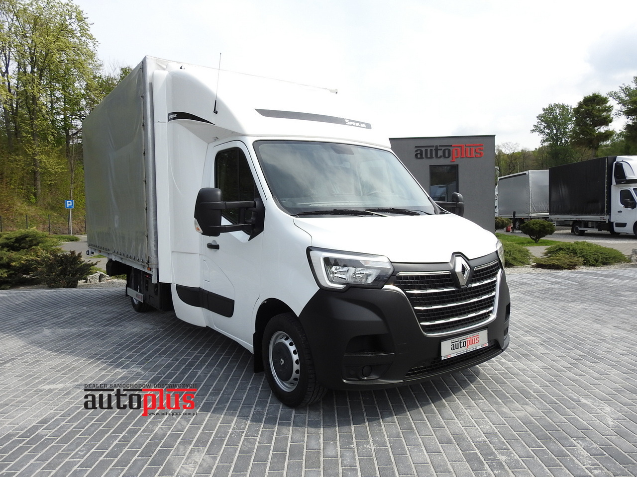 RENAULT MASTER TARPAULIN 10 PALLETS WEBASTO CRUISE CONTROL AIR CONDITIONING LED LIGHTS PNEUMATICS 165HP - Furgoneta con lona: foto 1 RENAULT MASTER TARPAULIN 10 PALLETS WEBASTO CRUISE CONTROL AIR CONDITIONING LED LIGHTS PNEUMATICS 165HP - Furgoneta con lona: foto 1