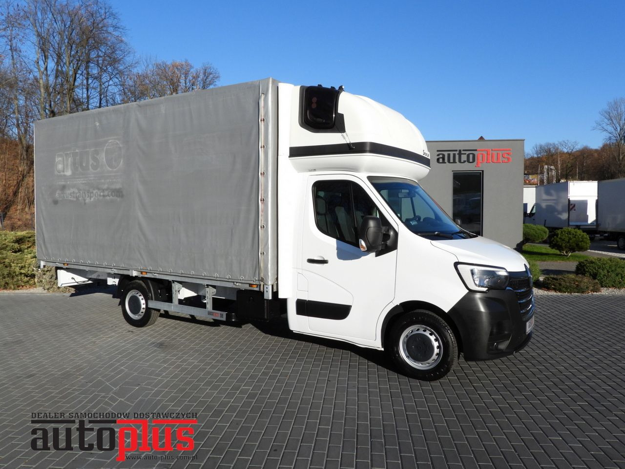 RENAULT MASTER TARPAULIN 10 PALLETS WEBASTO CRUISE CONTROL LED LIGHTS PNEUMATICS AIR CONDITIONING 165HP - Furgoneta con lona: foto 1 RENAULT MASTER TARPAULIN 10 PALLETS WEBASTO CRUISE CONTROL LED LIGHTS PNEUMATICS AIR CONDITIONING 165HP - Furgoneta con lona: foto 1