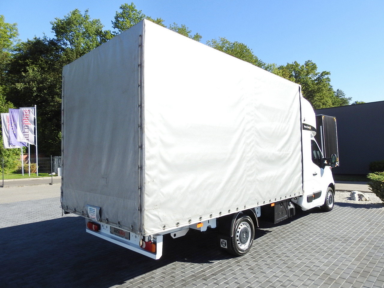 Furgoneta con lona RENAULT MASTER TARPAULIN 8 PALLETS WEBASTO CRUISE CONTROL AIR CONDITIONING PNEUMATICS  170HP: foto 13