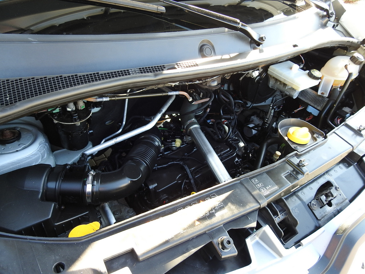 Furgoneta con lona RENAULT MASTER TARPAULIN 8 PALLETS WEBASTO CRUISE CONTROL AIR CONDITIONING PNEUMATICS  170HP: foto 27