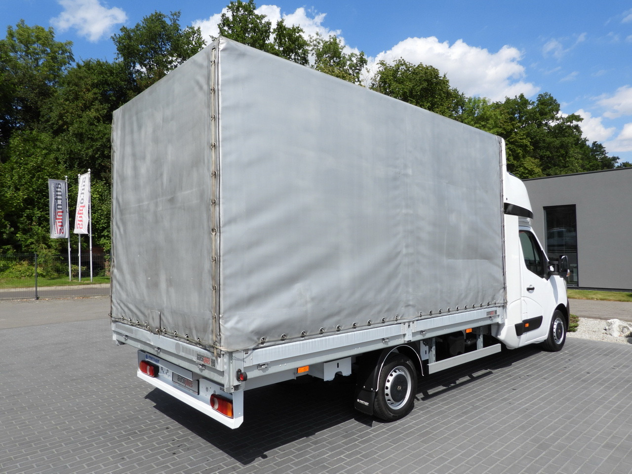 Furgoneta con lona RENAULT MASTER TARPAULIN 8 PALLETS WEBASTO CRUISE CONTROL LED LIGHTS PNEUMATICS AIR CONDITIONING  165HP: foto 13