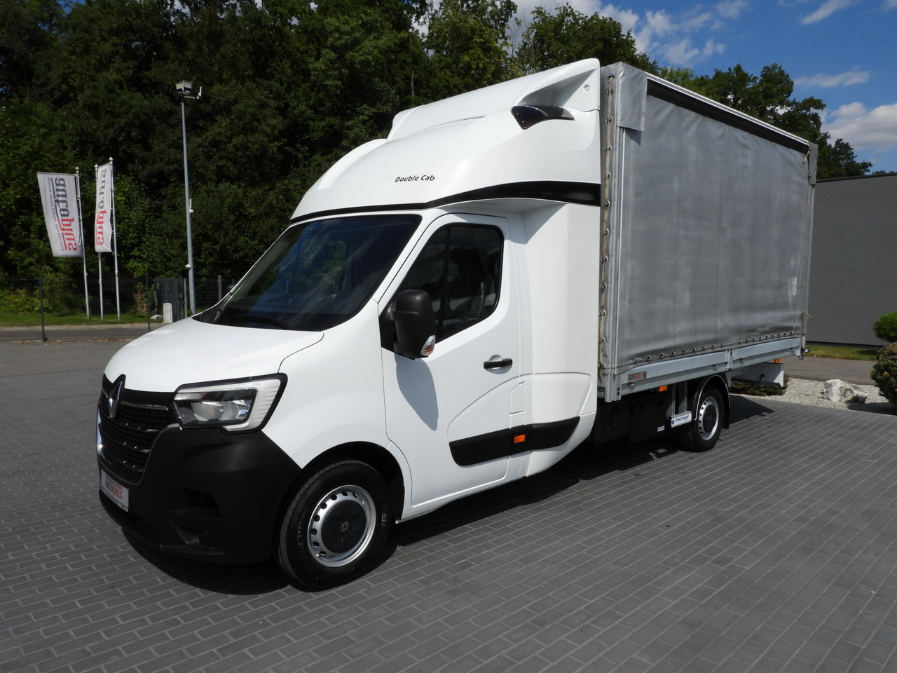 Furgoneta con lona RENAULT MASTER TARPAULIN 8 PALLETS WEBASTO CRUISE CONTROL LED LIGHTS PNEUMATICS AIR CONDITIONING  165HP: foto 6