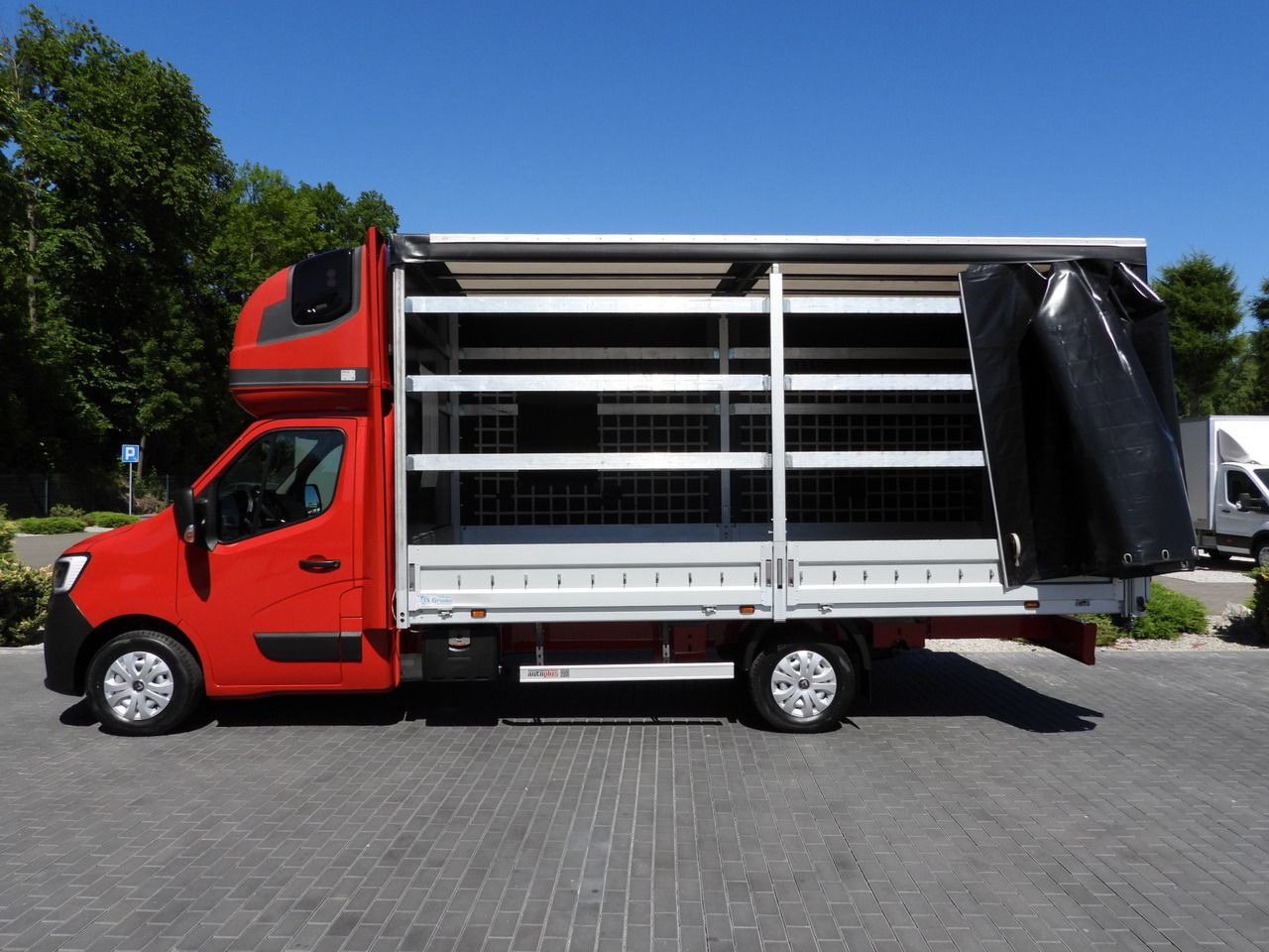 Furgoneta con lona RENAULT MASTER  TARPAULIN WEBASTO CRUISE CONTROL LED LIGHTS PNEUMATICS AIR CONDITIONING  165HP: foto 9