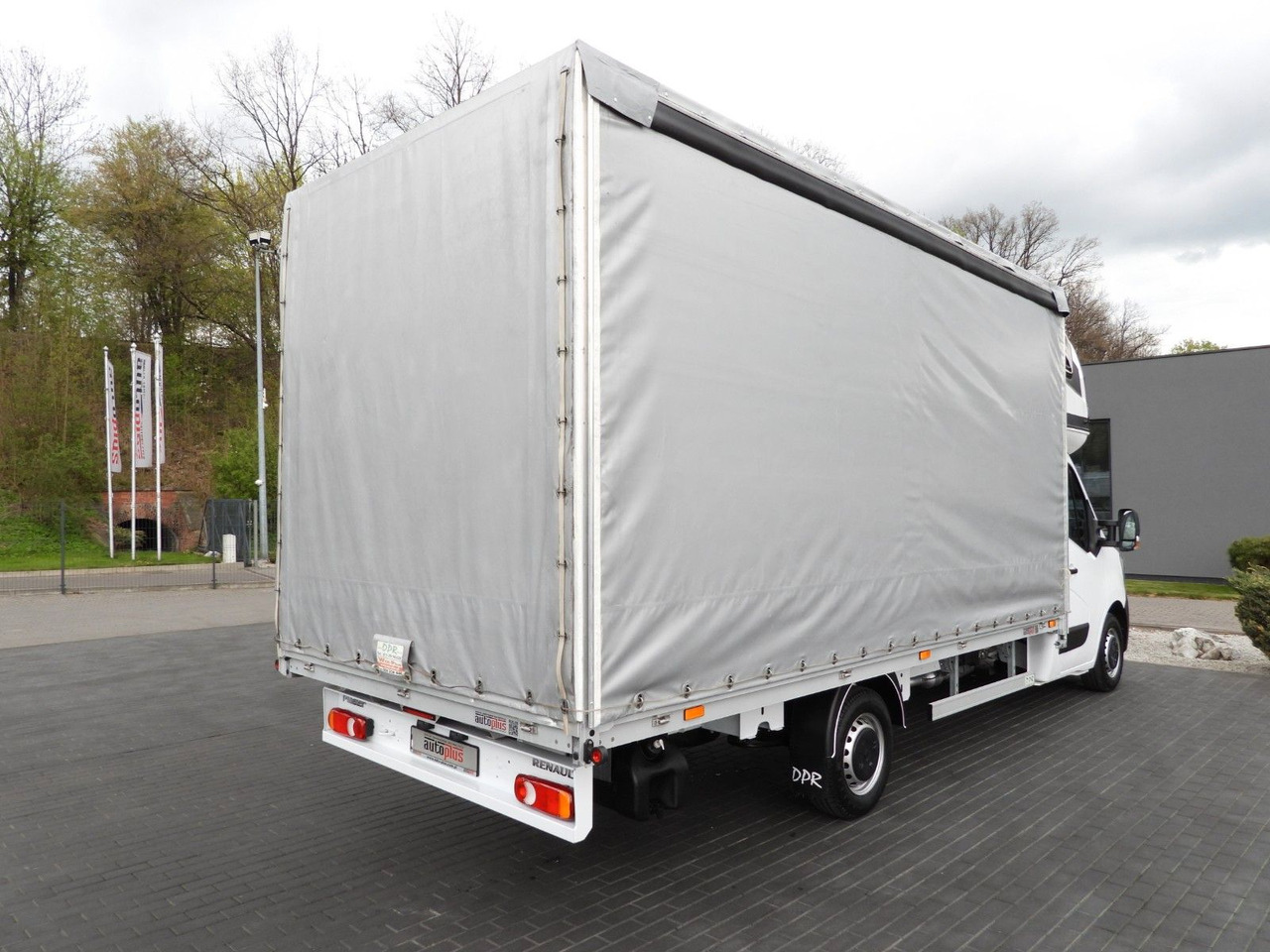 Furgoneta con lona Renault MASTER  PRITSCHE PLANE 10 PALETTEN WEBASTO  A/C: foto 13