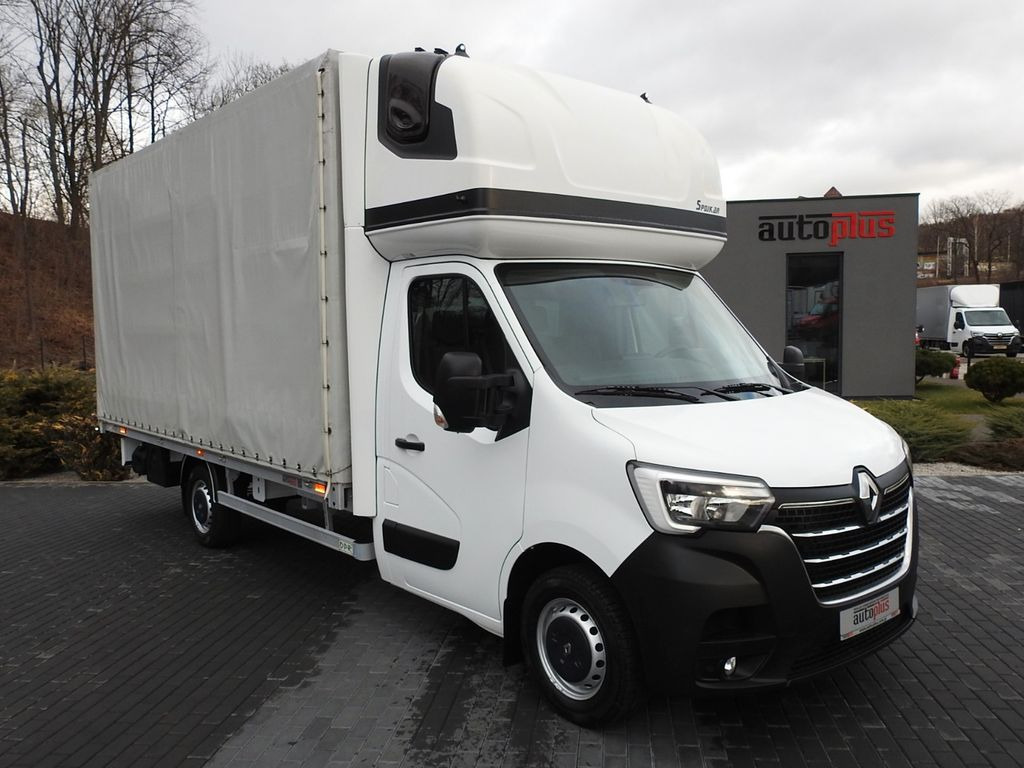 Renault MASTER PRITSCHE PLANE 10 PALETTEN WEBASTO A/C - Furgoneta con lona: foto 4 Renault MASTER PRITSCHE PLANE 10 PALETTEN WEBASTO A/C - Furgoneta con lona: foto 4