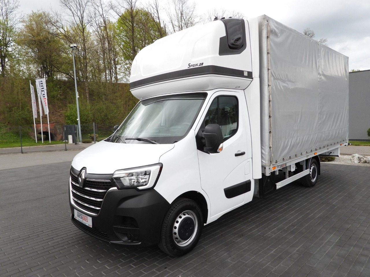 Furgoneta con lona Renault MASTER  PRITSCHE PLANE 10 PALETTEN WEBASTO  A/C: foto 6