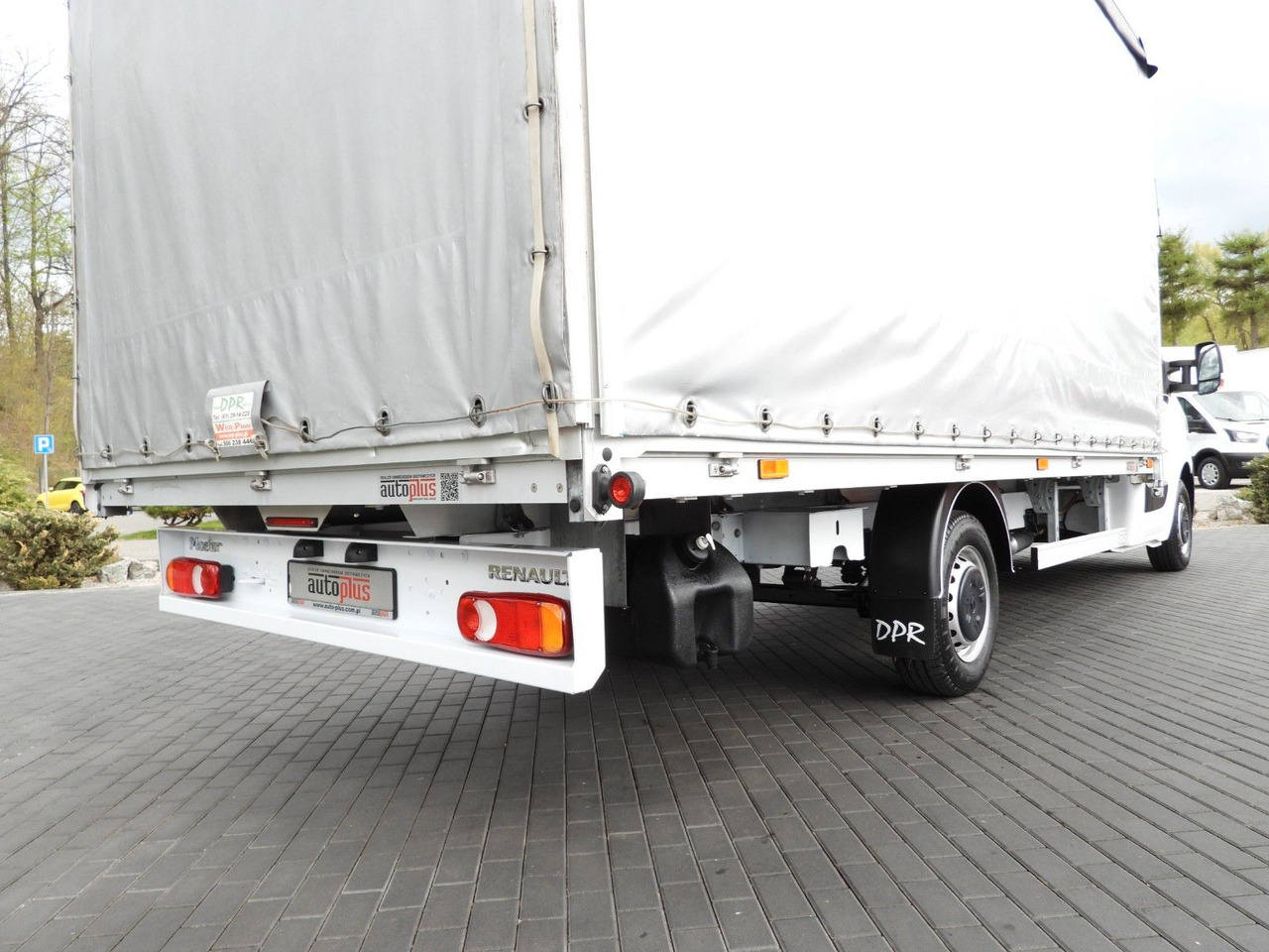 Furgoneta con lona Renault MASTER  PRITSCHE PLANE 10 PALETTEN WEBASTO  A/C: foto 17