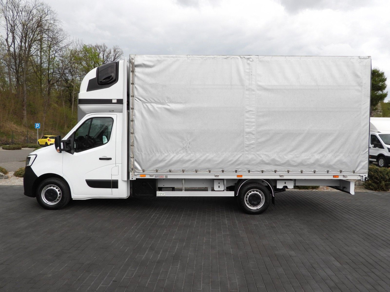 Furgoneta con lona Renault MASTER  PRITSCHE PLANE 10 PALETTEN WEBASTO  A/C: foto 9