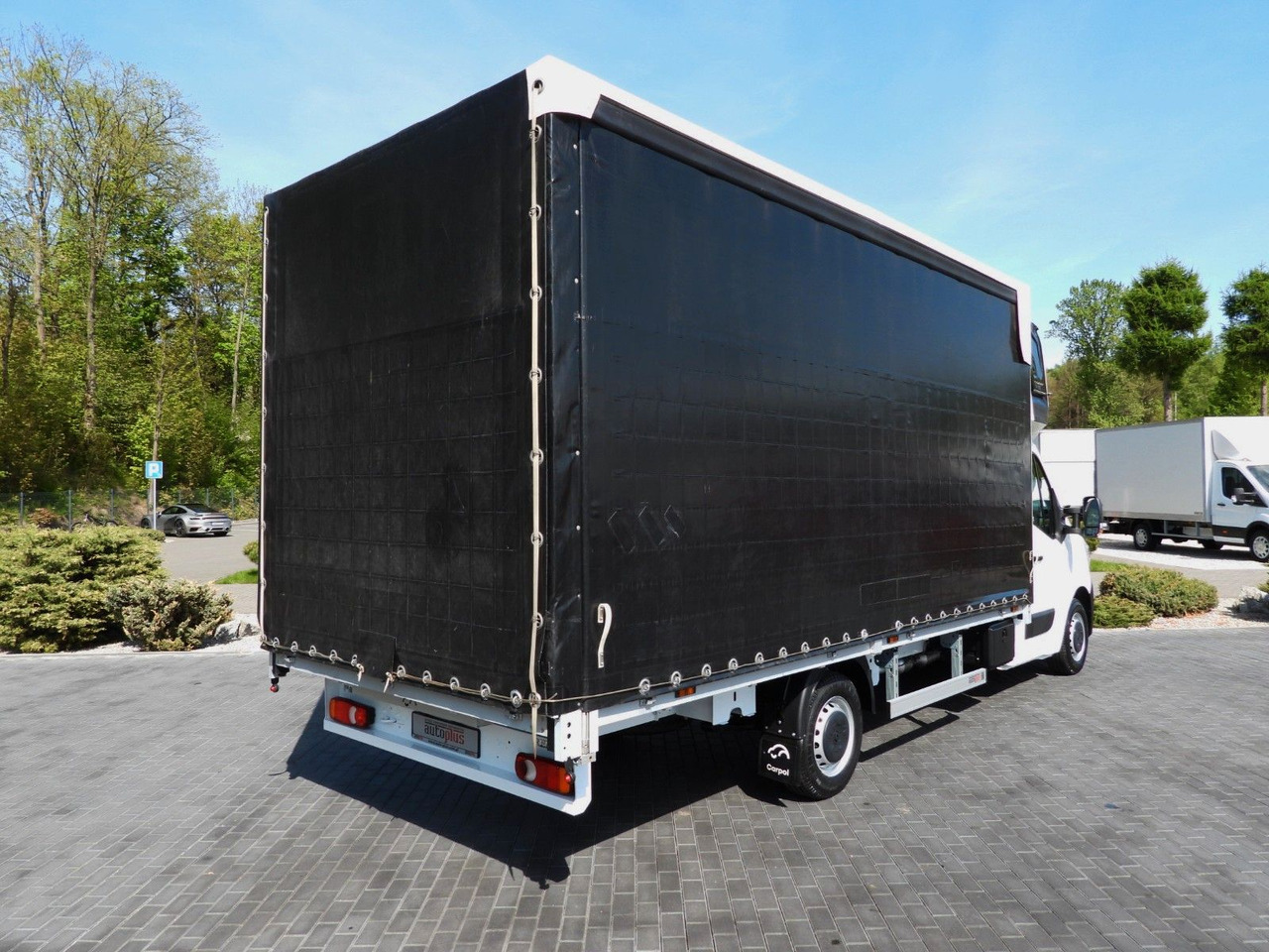 Renault MASTER PRITSCHE PLANE 10 PALETTEN WEBASTO A/C - Furgoneta con lona: foto 3 Renault MASTER PRITSCHE PLANE 10 PALETTEN WEBASTO A/C - Furgoneta con lona: foto 3