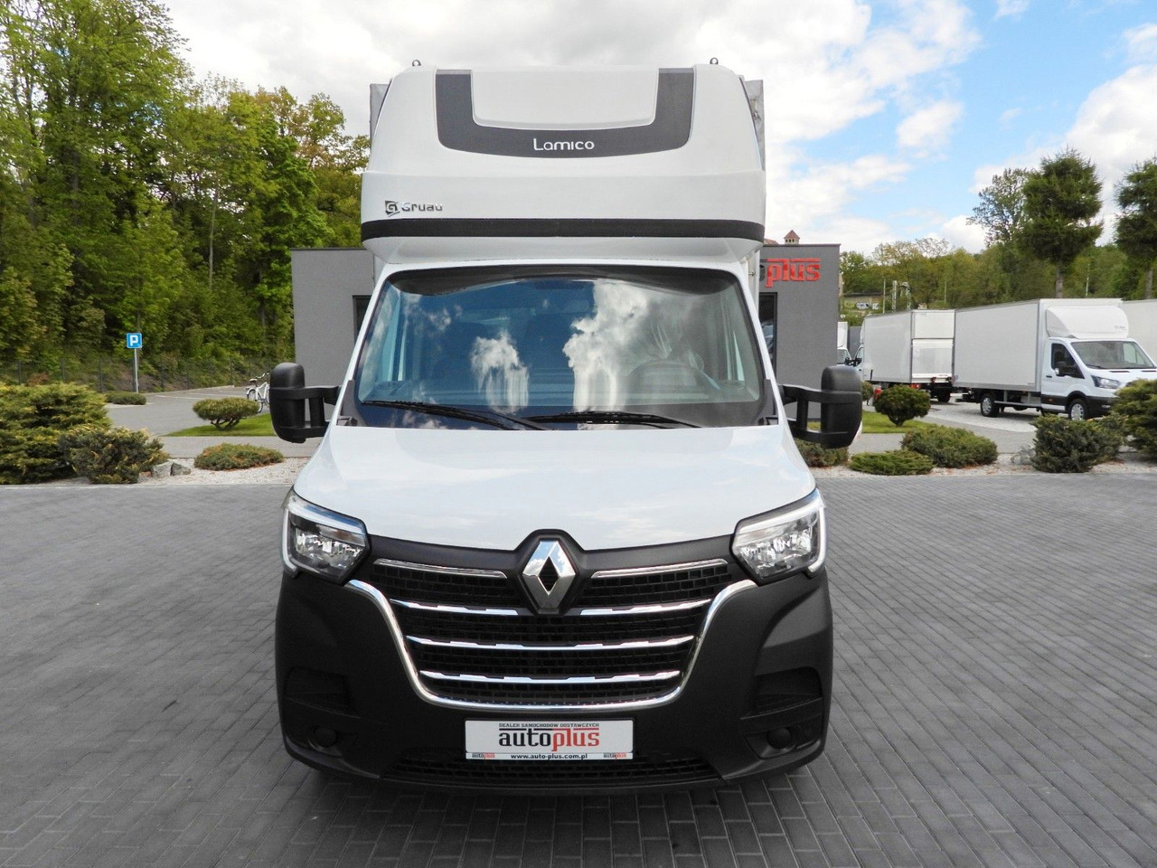 Renault MASTER PRITSCHE PLANE 10 PALETTEN WEBASTO A/C - Furgoneta con lona: foto 5 Renault MASTER PRITSCHE PLANE 10 PALETTEN WEBASTO A/C - Furgoneta con lona: foto 5