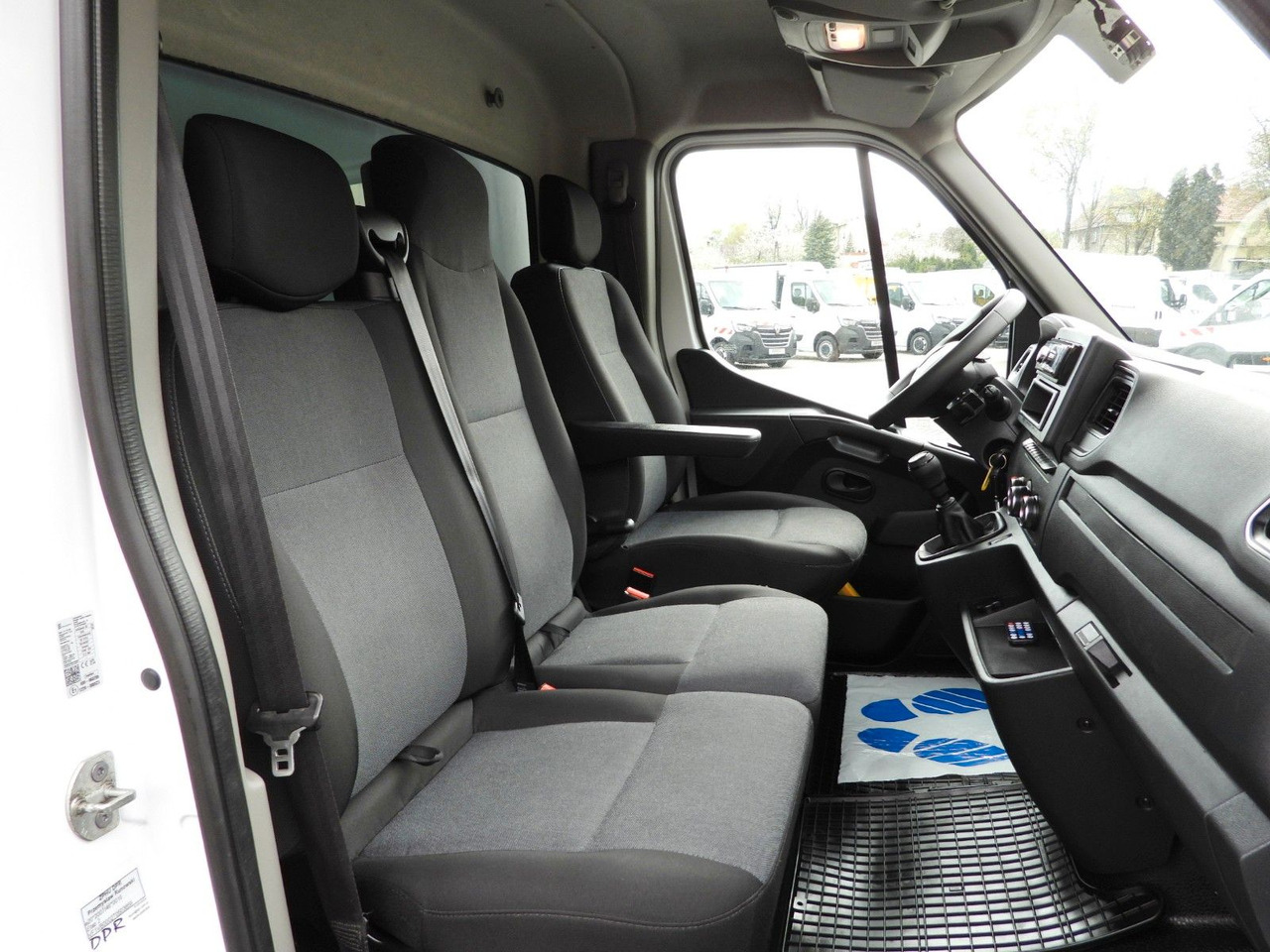 Furgoneta con lona Renault MASTER  PRITSCHE PLANE 10 PALETTEN WEBASTO  A/C: foto 27