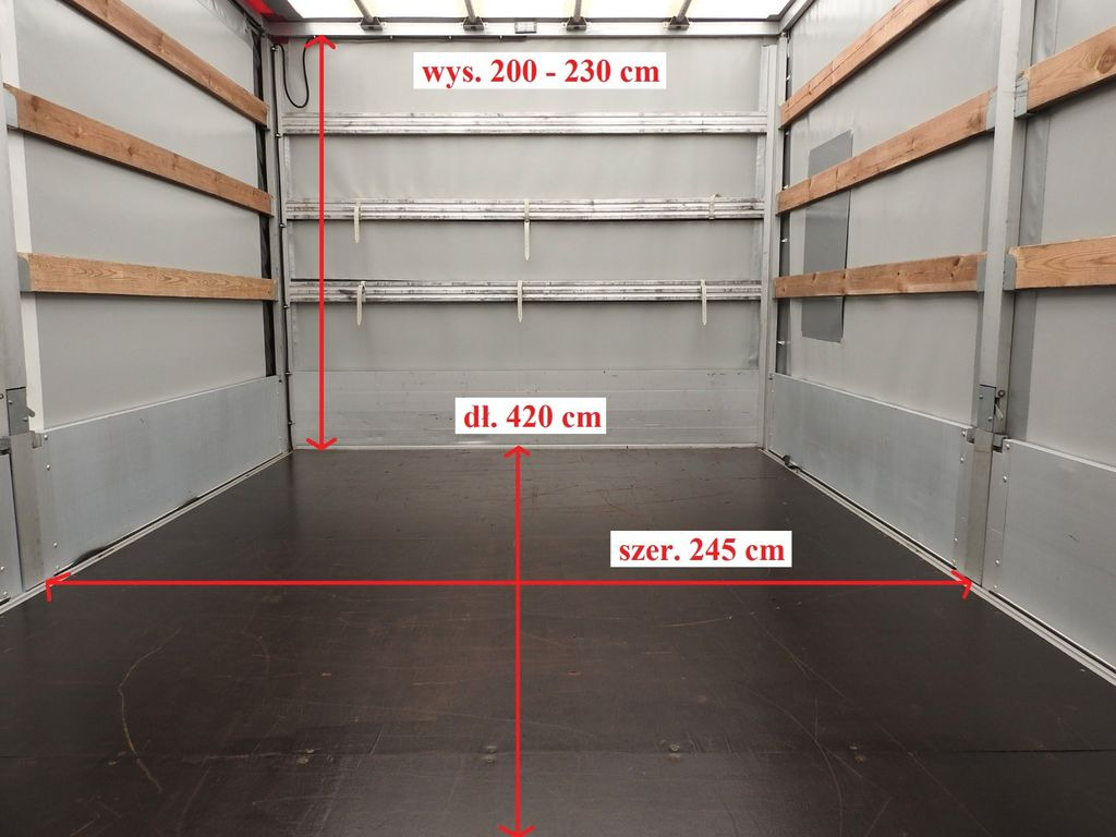 Furgoneta con lona, Furgoneta combi Renault MASTER PRITSCHE PLANE 10 PALETTEN WEBASTO: foto 13