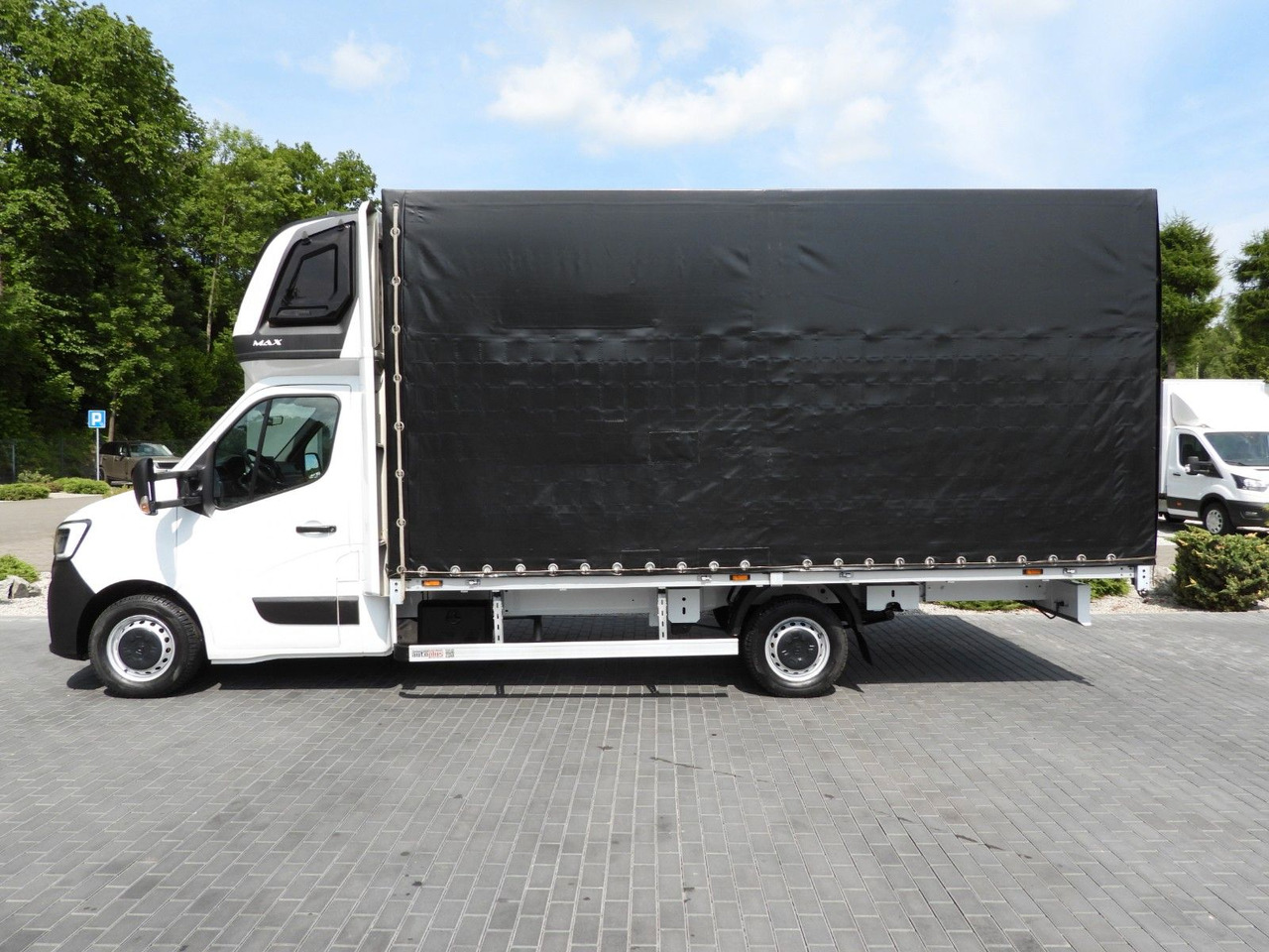 Furgoneta con lona Renault MASTER  PRITSCHE PLANE 12 PALETTEN WEBASTO A/C: foto 9