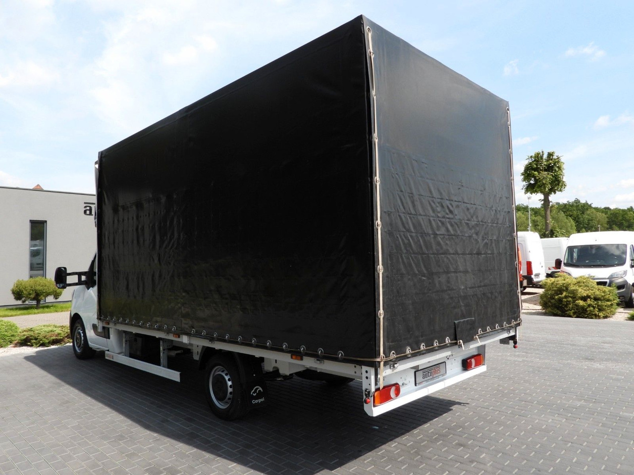 Furgoneta con lona Renault MASTER  PRITSCHE PLANE 12 PALETTEN WEBASTO A/C: foto 10